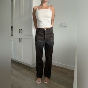 Abercrombie Ultra High Rise 90s Straight Jean